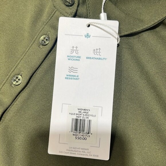 Walter Hagen Women's Clubhouse Short Sleeve Classic Polo - Picture 5 of 8